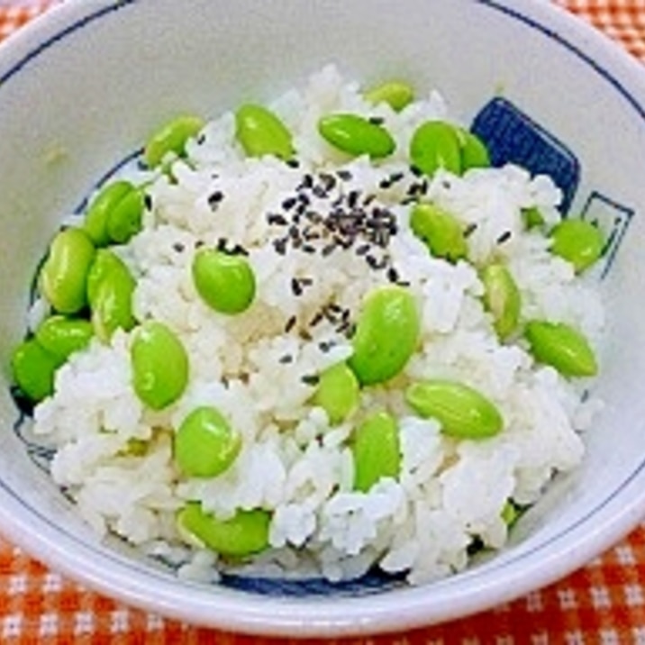 簡単! 枝豆ご飯